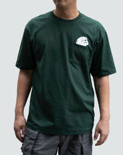 Load image into Gallery viewer, Cherrydog | เสื้อยืดมีกระเป๋าสกรีนโลโก้ Cherrydog ทรง Oversized สีเขียว Forest ขนาด M, L, XL